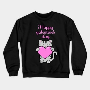 Happy Galentines day Crewneck Sweatshirt